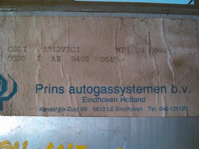 Styreenhet diverse til Mitsubishi Colt 1992-1996 (Type V)  (5520 I  AH  94  0645|MPI  U9 009|)