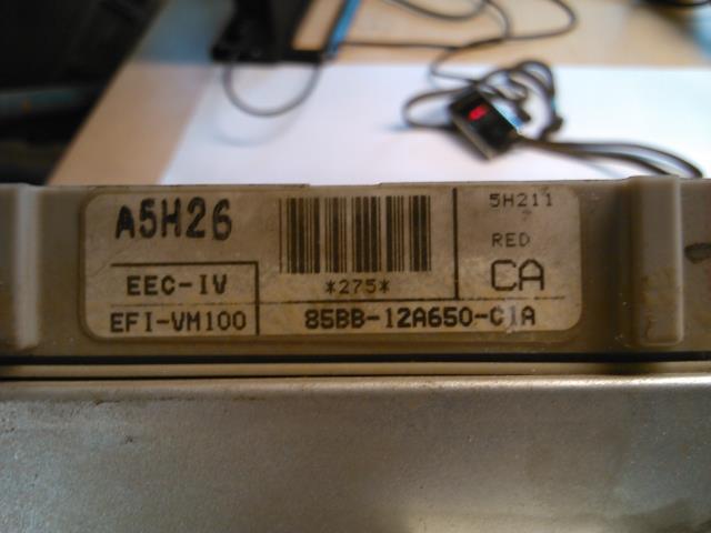 Styreenhet motor til Ford Sierra 1982-1987 (FORD|85BB-12A650-C1A|A5H26.|EFI-VM100)