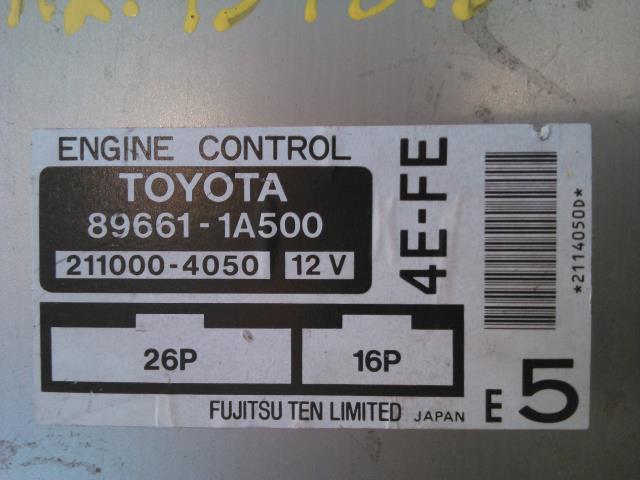 Styreenhet motor til Toyota Corolla 1993-1997  (TOYOTA|89661-1A500|211000-4050|)