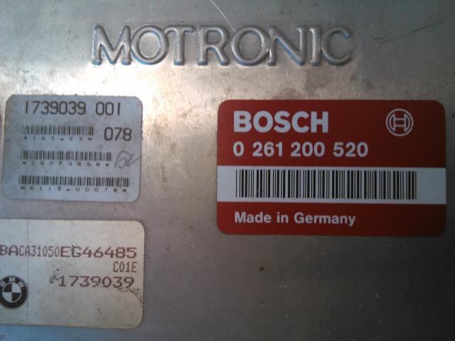 Styreenhet motor til BMW 3-Serie 1991-2000 (E36) (E36) (BOSCH|0 261 200 520|)