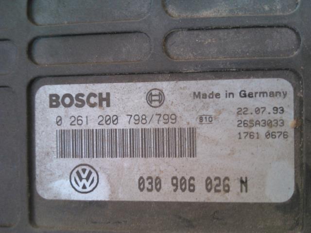 Styreenhet forgasser til VW Polo 1981-1994 (Type II)  (BOSCH|0 261 200 798/799|030 906 026 N.|)