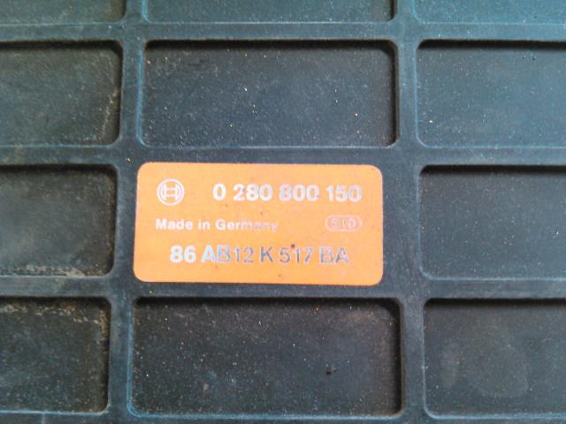 Styreenhet motor til Ford Escort 1986-1990 (BOSHC|0 280 800 150|)