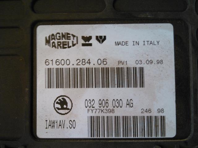 Styreenhet motor til Škoda Felicia 1995-2001 (MAGNETI/MA|61600.284.06|032906030AG.|)