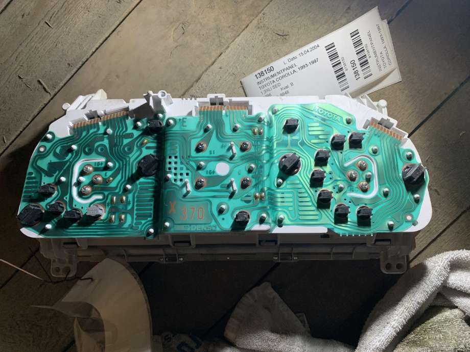 Instrumentpanel til Toyota Corolla 1993-1997  (E41|)