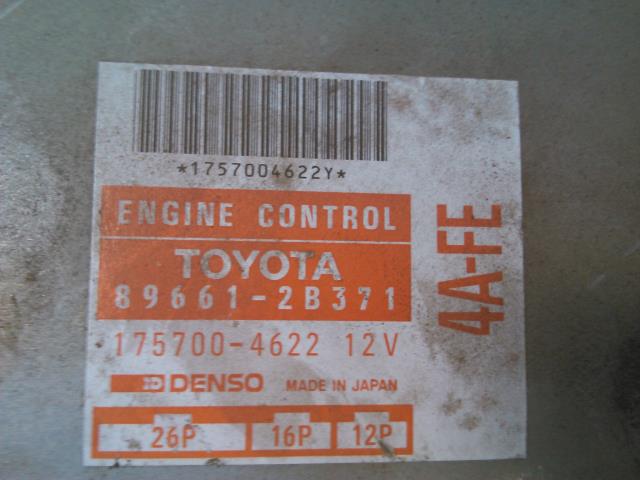 Styreenhet motor til Toyota Carina E 1992-1997 (4AFE|89661-2B 371|175700-4622|)