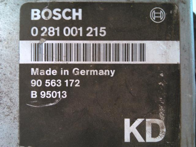 Styreenhet motor til Opel Omega B 1994-1999  (BOSCH|0 281 001 215|90563172|)