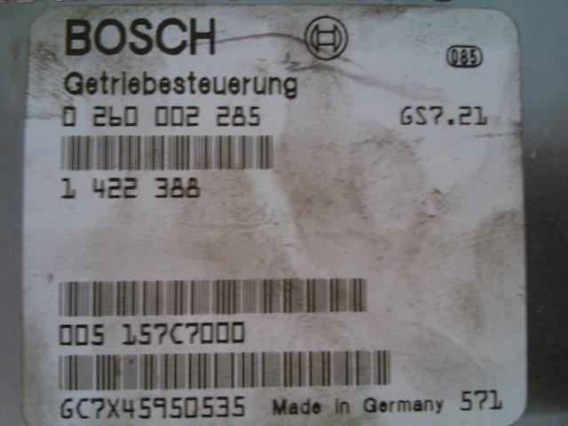 Styreenhet girkasse til BMW 5-Serie 1988-1996 (E34) (E34) (BOSCH|0 260 002 285|1422388|)