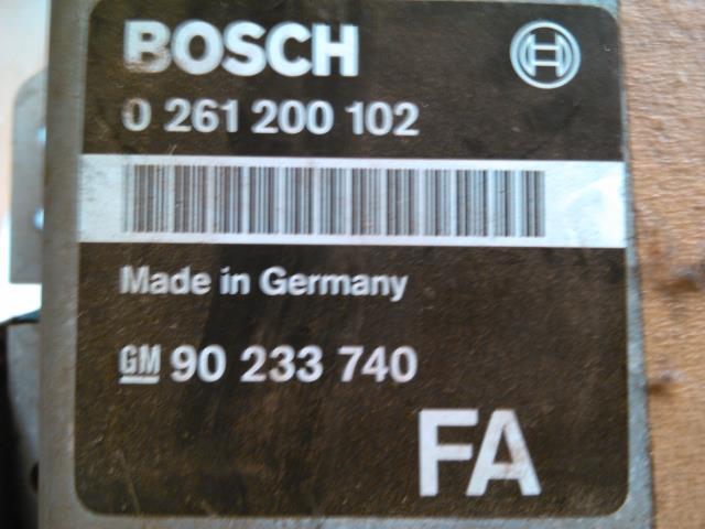 Styreenhet motor til Opel Omega A 1986-1990 (BOSCH|0 261 200 102|)