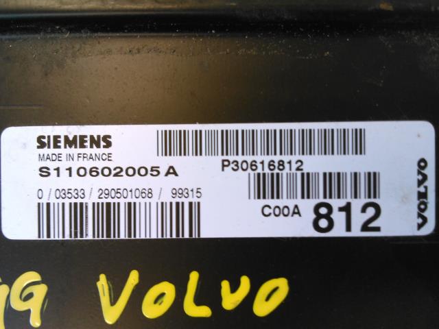 Styreenhet motor til Volvo V40 / S40 1994-2000 (Type I, Fase 1)  (SIEMENS|S110602005A|)