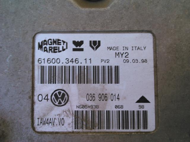 Styreenhet motor til VW Golf IV 1998-2003  (MAGNETMARE|61600.346.11|)