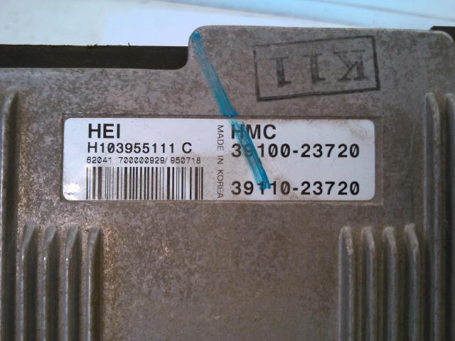 Styreenhet motor til Hyundai Elantra 1996-2000 (Type II)  (SIEMENS|3910-23720|39100-23720|H1039551  11 C)