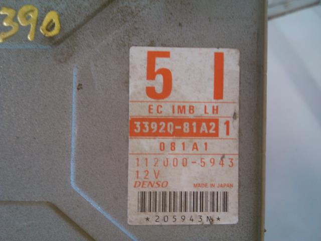 Styreenhet motor til Suzuki Jimny 1999-2002 (Fase 1)  (DENSO|33920-81A21|112000-5943|)