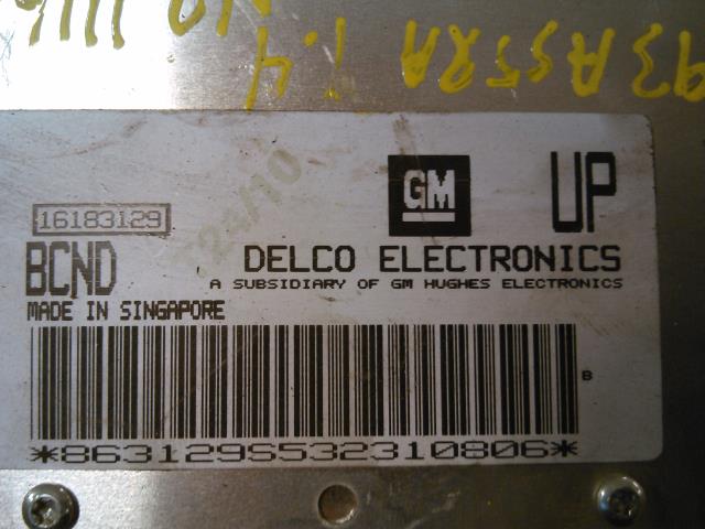 Styreenhet motor til Opel Astra F 1992-1997  (DELCO|16183129|)