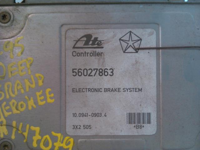 Styreenhet ABS til Jeep Grand Cherokee 1993-1999  (ATE|56027863|10.0941-0903.4.|)