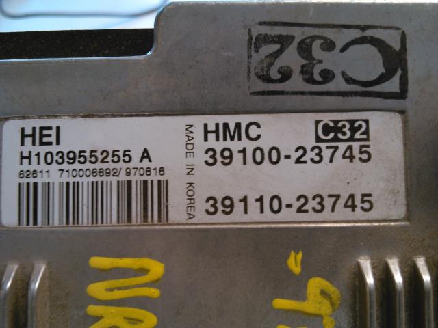 Styreenhet motor til Hyundai Elantra 1996-2000 (Type II)  (HMC|39100-23745|39110-23745|)