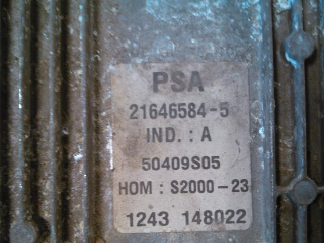 Styreenhet motor til Peugeot 206 1998-2007  (PSA|9645211580|9644625680|)
