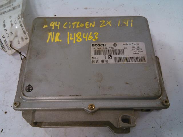 Styreenhet forgasser til Citroën ZX, 1991-1998  (BOSCH|0 261 200 778)