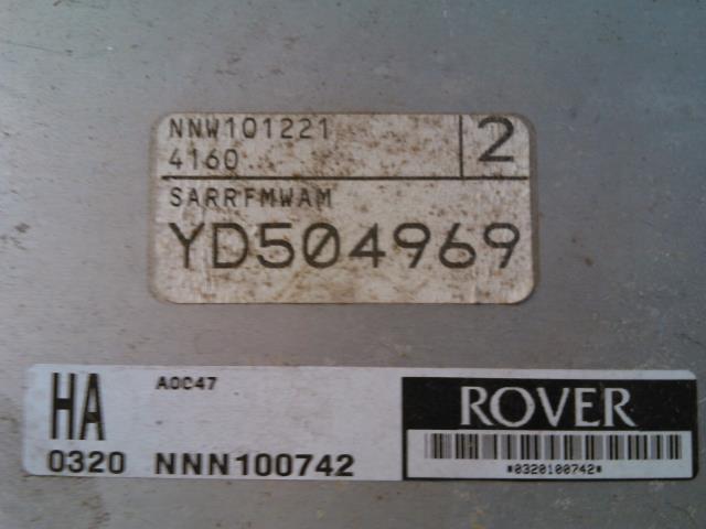 Styreenhet motor til Rover 25 2000-2005 (MOTOROLA|YD504969|)