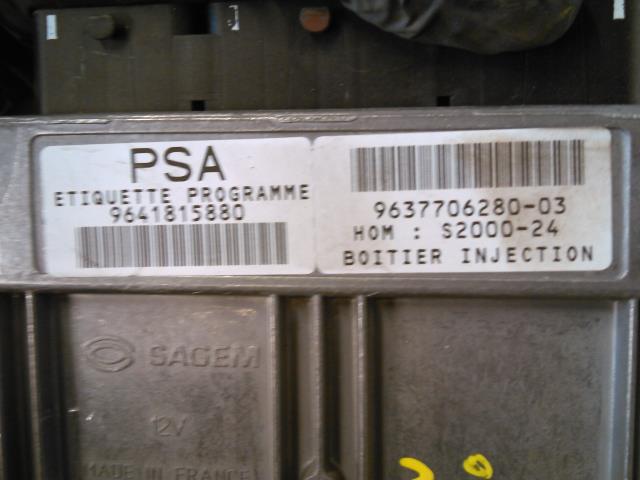 Styreenhet motor til Citroën Berlingo 1996-2002 (Type I, Fase 1)  (SAGEM|9637706280|9641815880|)