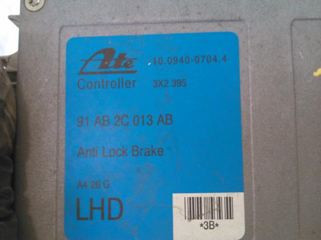 Styreenhet ABS til Ford Escort 1991-1995  (ATE|10.0940-0704-4|91AB2C013AB.|)