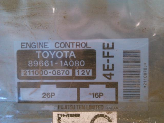Styreenhet motor til Toyota Corolla 1993-1997 (89661-1A080|211000-0870|)