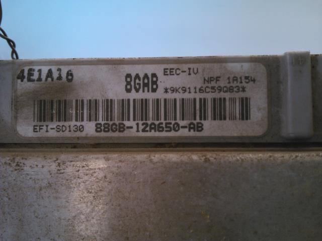 Styreenhet motor til Ford Sierra 1987-1993  (88GB-12A650-AB|)