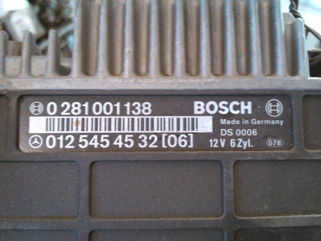 Styreenhet motor til Mercedes 124 1986-1995 (W124) (W124) (BOSCH|0 281 001 138|012 545 4532(06)|)