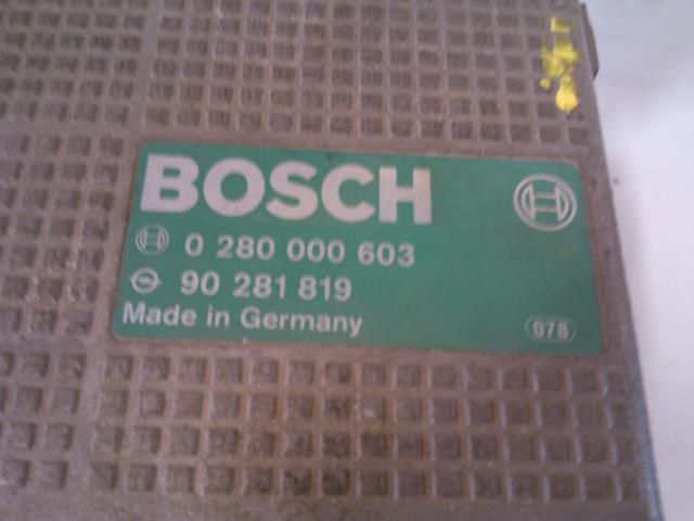 Luftmengde/luftmassemåler til Opel Omega A 1986-1990 (BOSCH|0 280 000 603|)
