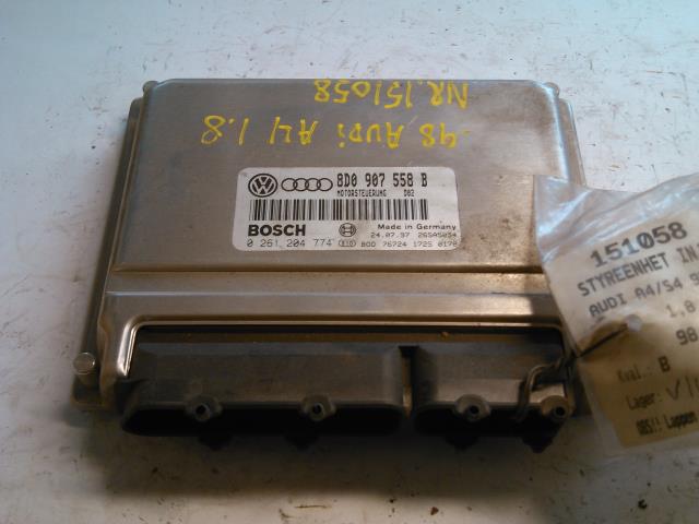 Styreenhet motor til Audi A4 1995-1999 (Type I, Fase 1) (B5) (B5) (BOSCH|0 261 204 774|8D0 907 558B|)