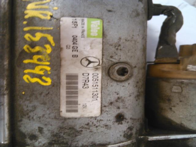 Starter diesel til Mercedes Sprinter 1995-2006 (903) (903) 