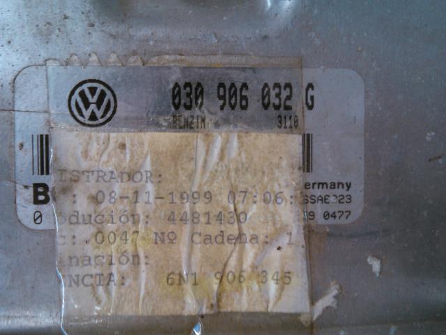 Styreenhet motor til VW Polo, 2000-2001 (Type III, Fase 2)  (BOSCH|0 261 204 912)