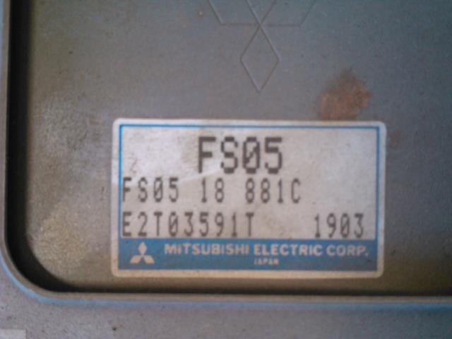 Styreenhet motor til Mazda 626 1992-1997 (GE) (GE) (MITSUBISHI|FS0518881C|E2T03591T|)