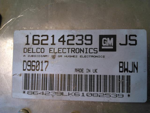 Styreenhet motor til Opel Corsa B 1993-2000  (DELCO|16214239|D96017|)