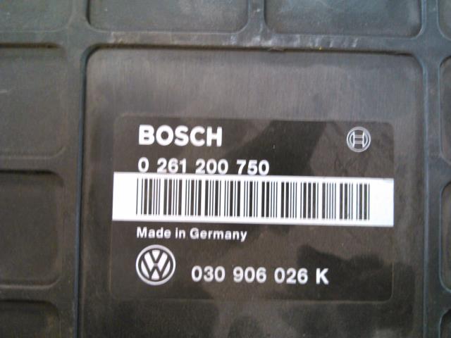 Styreenhet forgasser til VW Golf III 1992-1997  (BOSCH|0 261 200 750|)