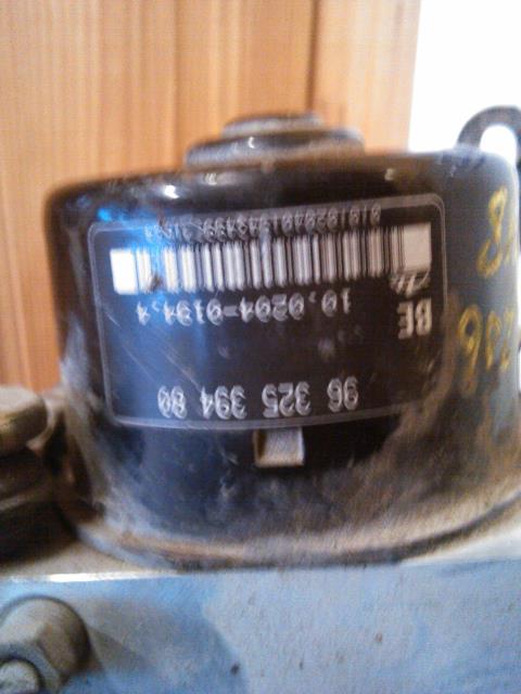 ABS sentral til Peugeot 206 1998-2007  