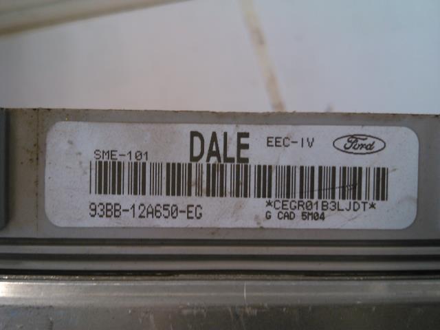 Styreenhet motor til Ford Mondeo 1993-1996 (Type I)  (DALE|93BB-12A650|)