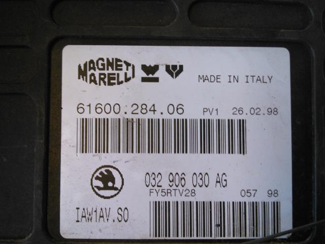 Styreenhet motor til Škoda Felicia 1995-2001  (MAGNETI/MA|61600.284.06|032 906 030 AG|)