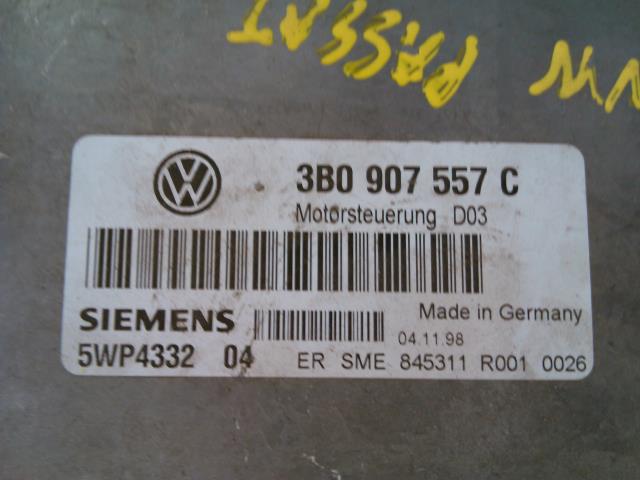 Styreenhet motor til VW Passat 1997-2000 (B5,3B) (B5,3B) (SIEMENS|3BO907557C|)