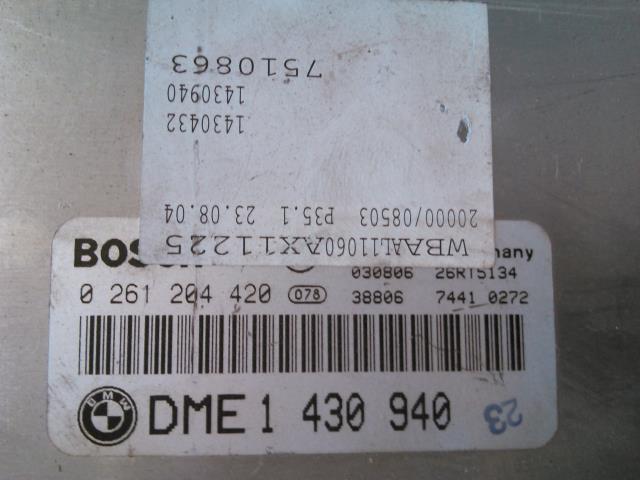 Styreenhet motor til BMW 3-Serie 1998-2005 (E46) (E46) (BOSCH|0261204420|)