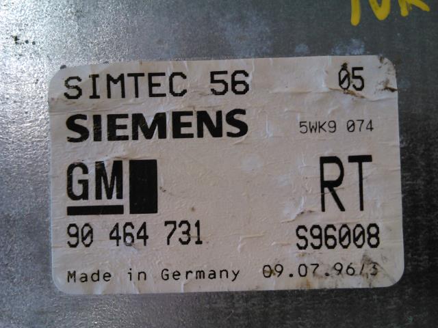 Styreenhet motor til Opel Vectra B 1996-2001  (SIEMENS|90464731|S96008|)