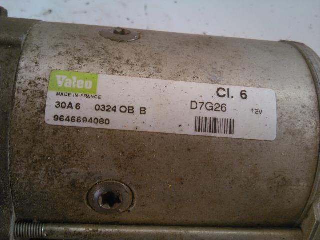 Starter diesel til Peugeot 407 2004-2010  