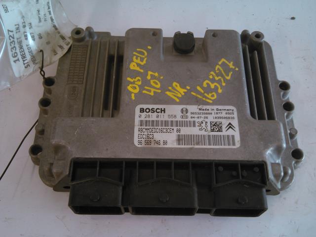 Styreenhet motor til Peugeot 407, 2004-2010  (BOSCH|0281011558)