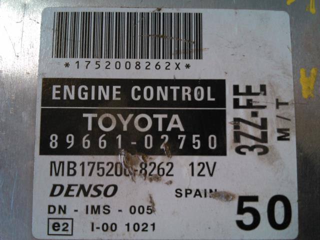 Styreenhet motor til Toyota Corolla 2002-2007  (DENSO|89661-02750|)