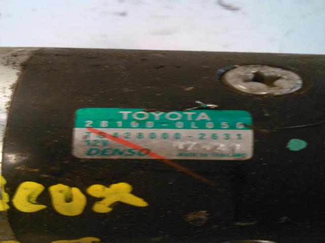Starter diesel til Toyota Hilux 2006-2011