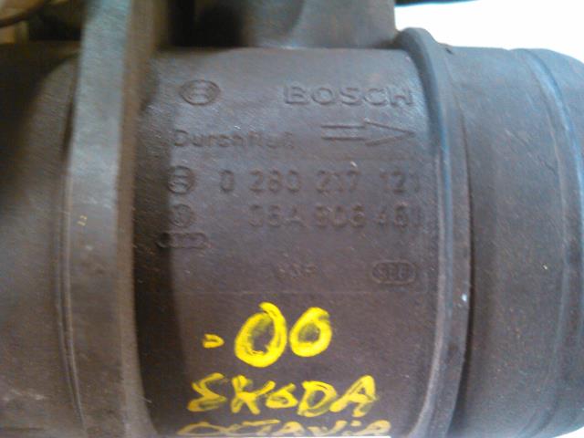 Luftmengde/luftmassemåler til Škoda Octavia 1997-2000 (Type I, Fase 1)  (BOSCH|06A 906 461|)