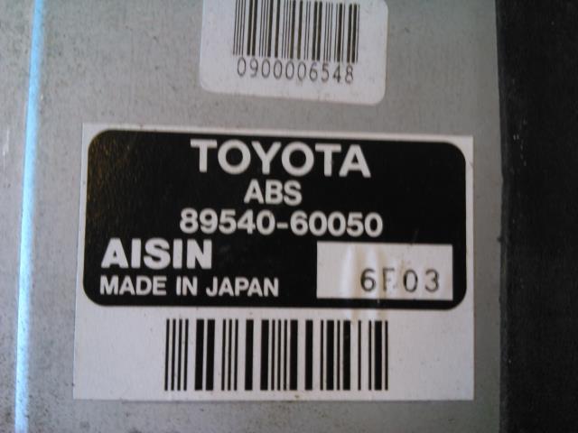Styreenhet diverse til Toyota Land Cruiser 90 1996-2002 (AISIN|ABS 89540-60050|89540-60050|)