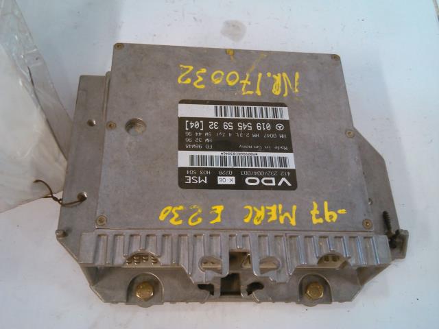 Styreenhet motor til Mercedes E-Klasse, 1995-2000 (Fase 1) (W210) (W210) (VDO|412 232/004/003)