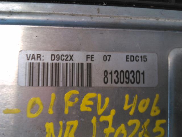 Styreenhet motor til Peugeot 406 1999-2004 (Fase 2)  (BOSCH|0 281 010 361|)