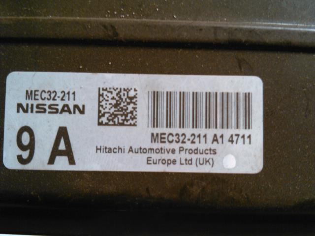 Styreenhet motor til Nissan Almera 2003-2006 (Fase 2) (N16) (N16) (HITACHI|MEC32-211 A1 4711|)