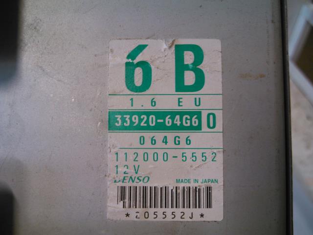 Styreenhet motor til Suzuki Baleno 1999-2003 (Fase 2)  (DENSO|33920-64G6|112000-5552|)